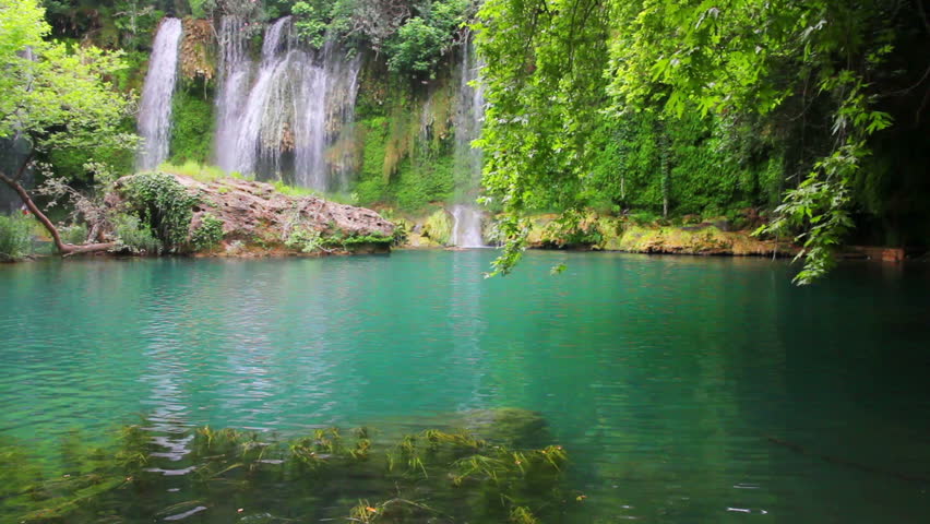 Waterfall In Forest - Kurshunlu Turkey Stock Footage Video 3957353 ...