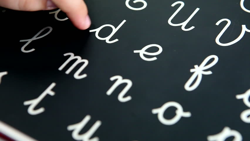 Alphabet Stock Footage Video - Shutterstock