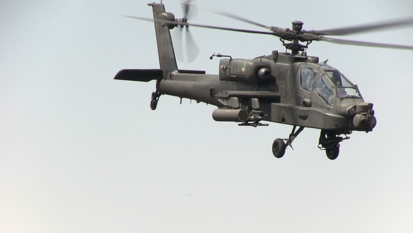 Apache Helicopter Up Close Stock Footage Video 4083796 - Shutterstock