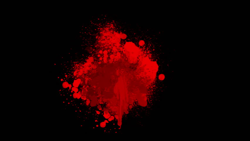 Red Blood On Black Background Stock Footage Video 4275047 - Shutterstock