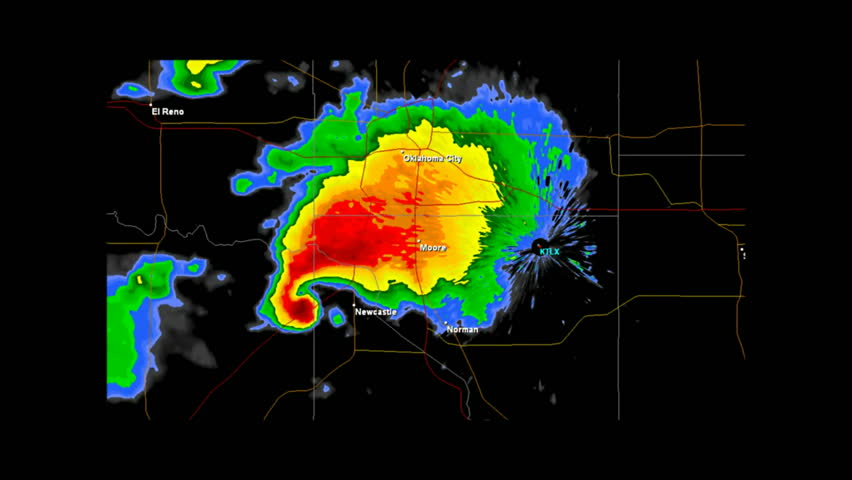 May 3rd, 1999 Moore / Bridge Creek, Oklahoma Tornado Time Lapse Doppler ...