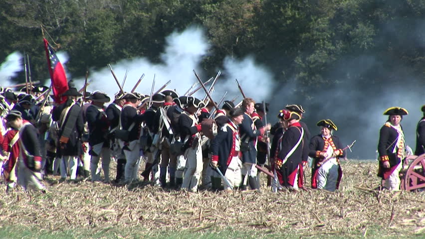 VIRGINIA - OCTOBER 2008. Epic, Large-scale Revolutionary War Battle ...