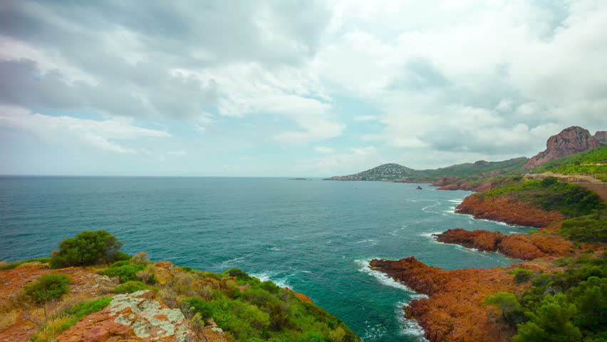 Mediterranean Coast Of France Stock Footage Video 7751341 - Shutterstock