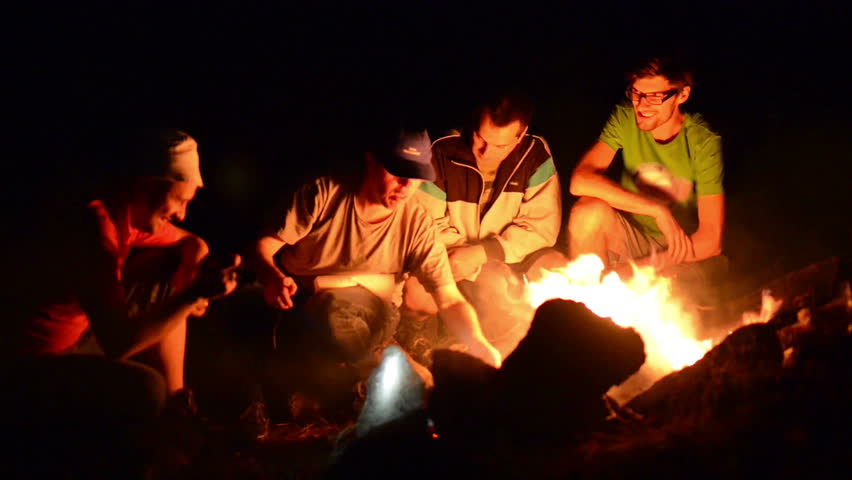 Campfire Stock Footage Video - Shutterstock