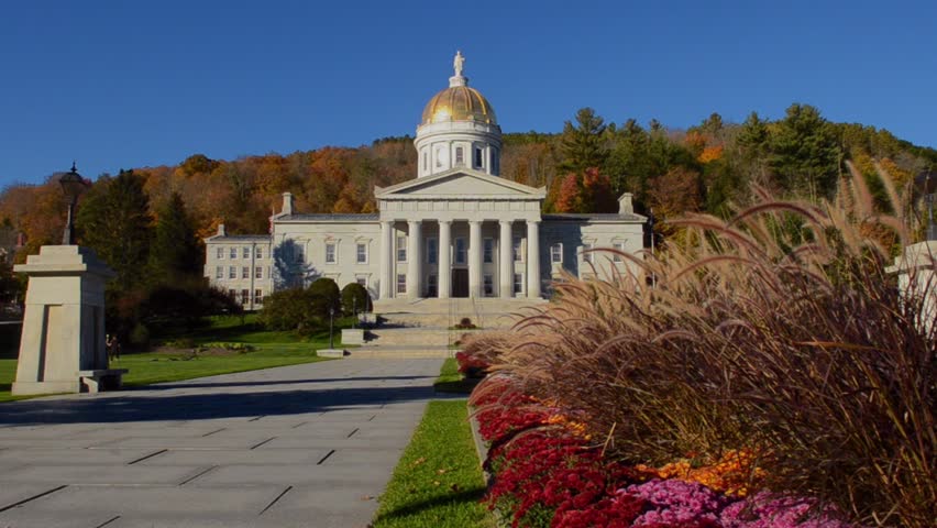 Montpelier Vermont Capital City Smallest In The USA Capitol Building ...