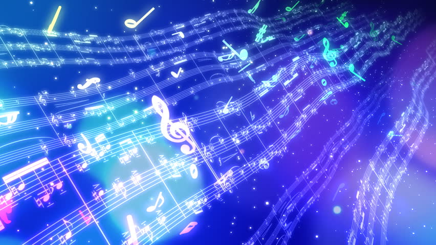 Music Notes Stock Footage Video - Shutterstock
