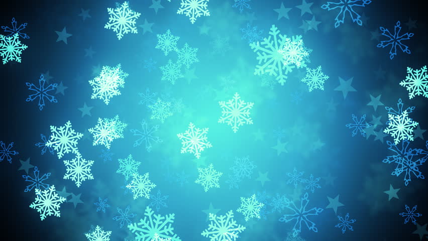 Animated Background Of Falling Snowflakes Stock Footage Video 2995690 ...