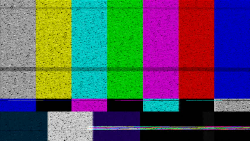4K (4096x2304) Static Tv Color Bar Test Pattern Stock Footage Video ...