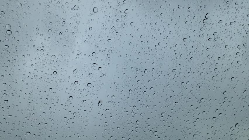 Raindrops On The Glass Stock Footage Video 8869795 - Shutterstock