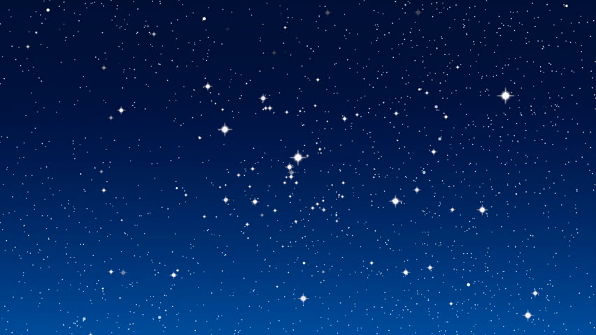 Twinkling Stars In Simulated Night Sky Stock Footage Video 8429926 ...