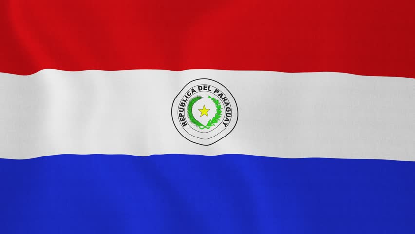 Realistic Paraguay Flag Stock Footage Video 18789722 - Shutterstock