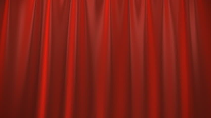 Curtains Showing Stage Reflectors And Closing HD , Seamless Loop Stock ...